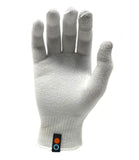 Antibacterial Touchscreen Gloves w/EcoZinc - X-Large - Mens - White