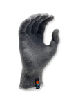 Antibacterial Touchscreen Gloves w/EcoZinc - Medium - Youth - College Gray